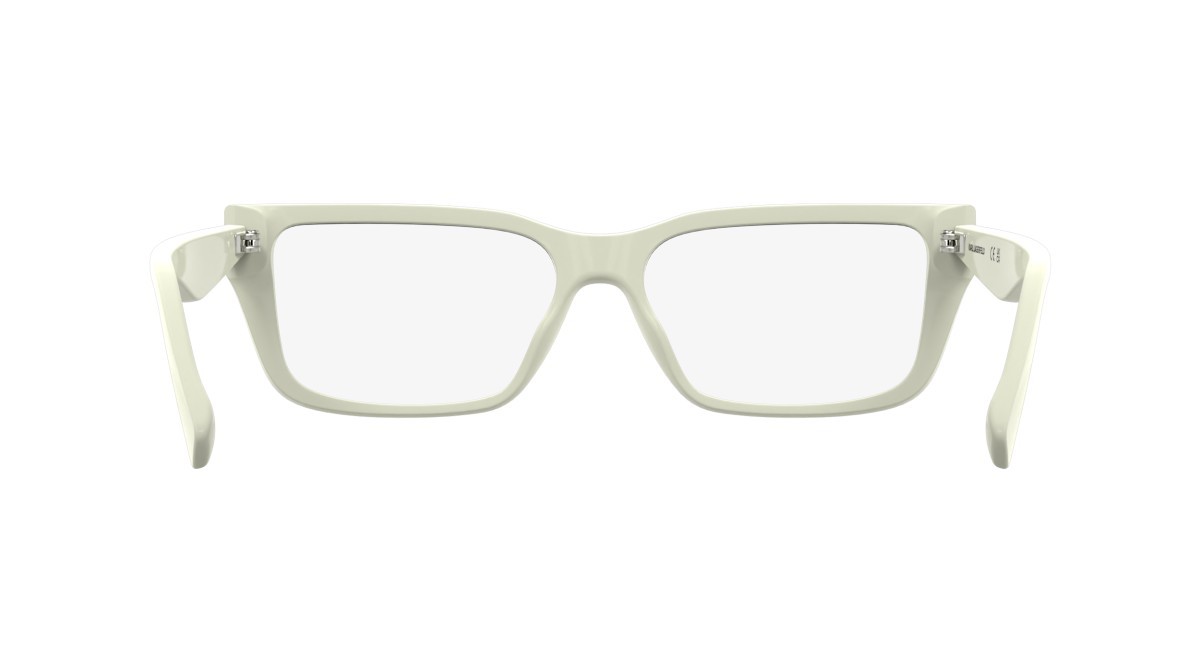 Eyeglasses Karl Lagerfeld KL6212 (105) color white shape rectangle 
