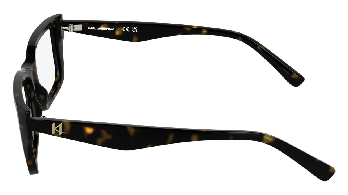 Occhiali da vista Karl Lagerfeld KL6212 (242) colore dark tortoise forma rettangolare 