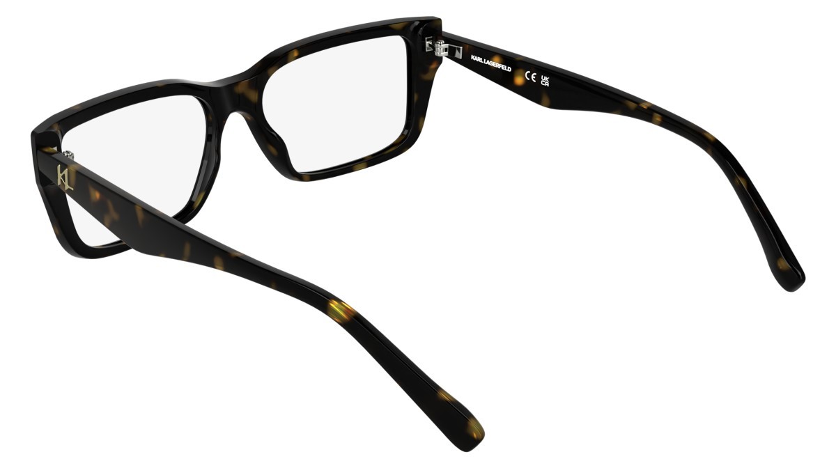 Occhiali da vista Karl Lagerfeld KL6212 (242) colore dark tortoise forma rettangolare 