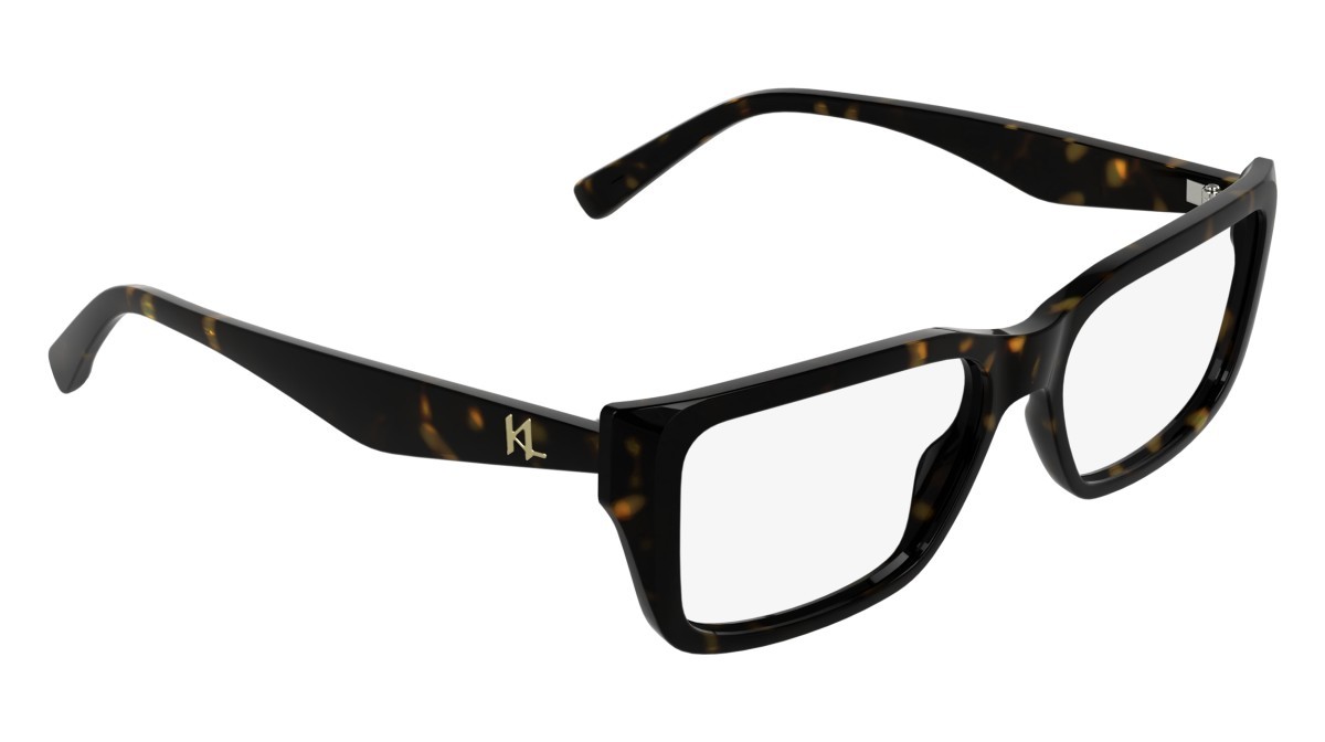 Occhiali da vista Karl Lagerfeld KL6212 (242) colore dark tortoise forma rettangolare 