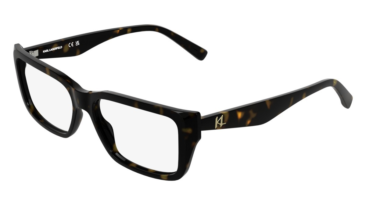 Occhiali da vista Karl Lagerfeld KL6212 (242) colore dark tortoise forma rettangolare 