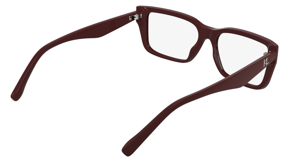 Occhiali da vista Karl Lagerfeld KL6212 (601) colore burgundy forma rettangolare 
