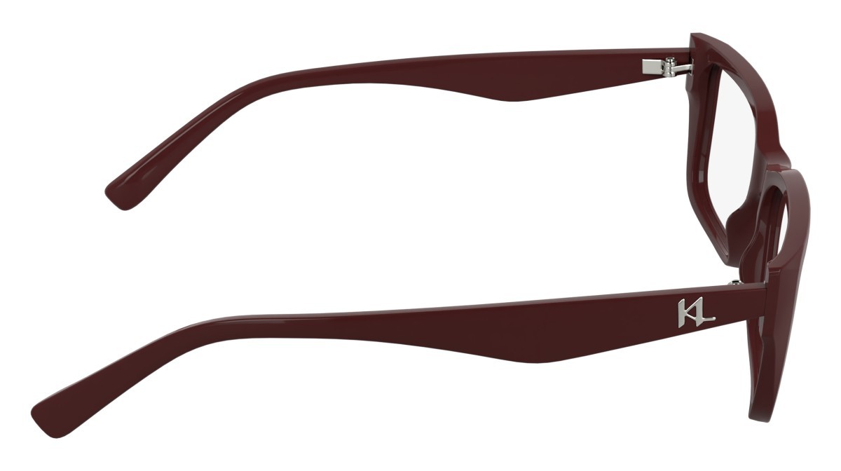 Occhiali da vista Karl Lagerfeld KL6212 (601) colore burgundy forma rettangolare 
