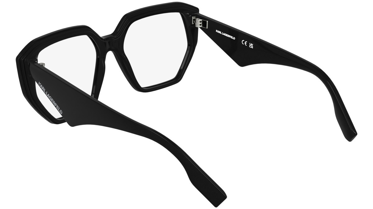 Eyeglasses Karl Lagerfeld KL6213 (001) color black shape rectangle 