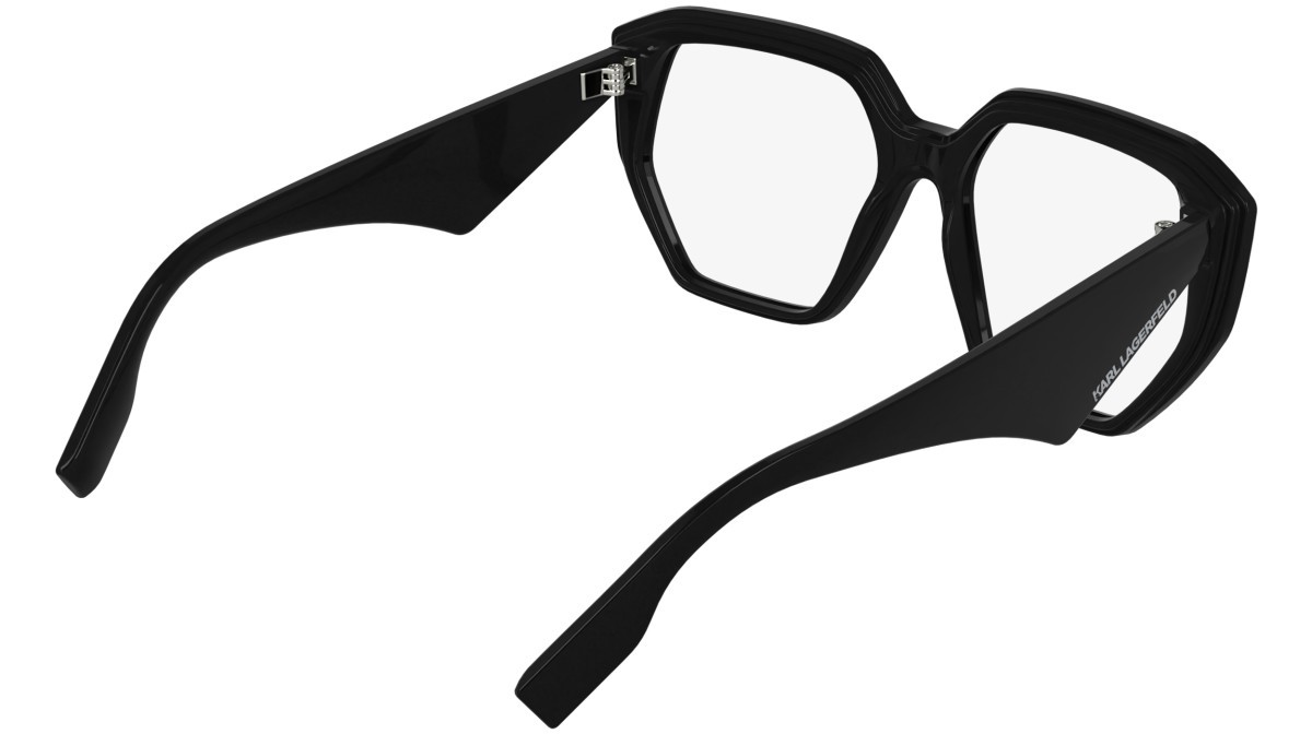 Eyeglasses Karl Lagerfeld KL6213 (001) color black shape rectangle 