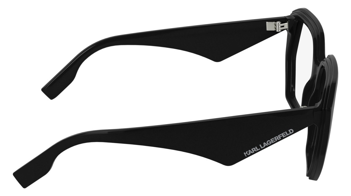 Eyeglasses Karl Lagerfeld KL6213 (001) color black shape rectangle 