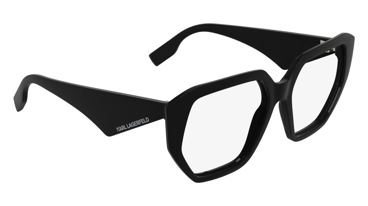 Eyeglasses Karl Lagerfeld KL6213 (001) color black shape rectangle 
