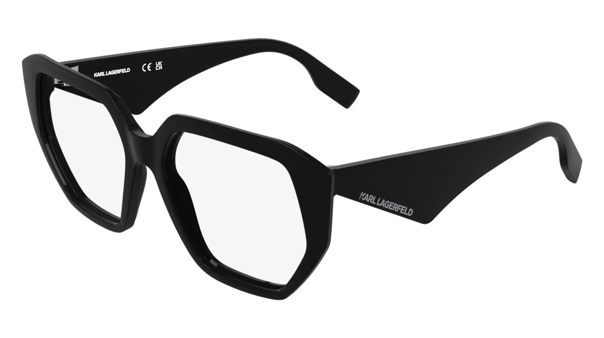 Eyeglasses Karl Lagerfeld KL6213 (001) color black shape rectangle 
