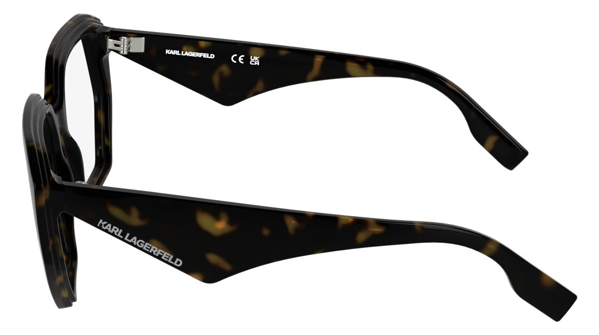 Occhiali da vista Karl Lagerfeld KL6213 (240) colore tortoise forma rettangolare 