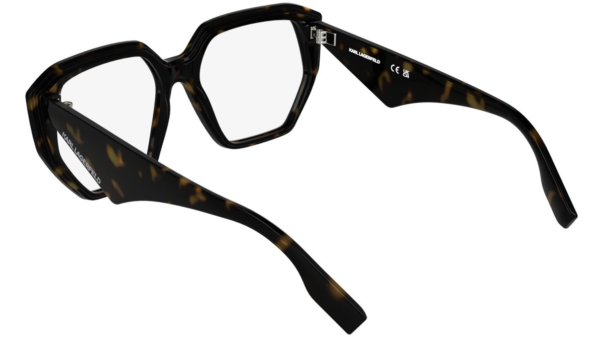 Occhiali da vista Karl Lagerfeld KL6213 (240) colore tortoise forma rettangolare 