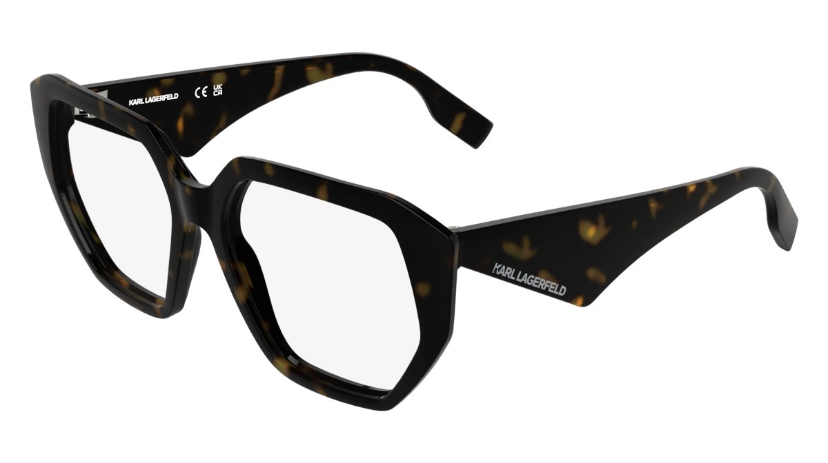 Occhiali da vista Karl Lagerfeld KL6213 (240) colore tortoise forma rettangolare 