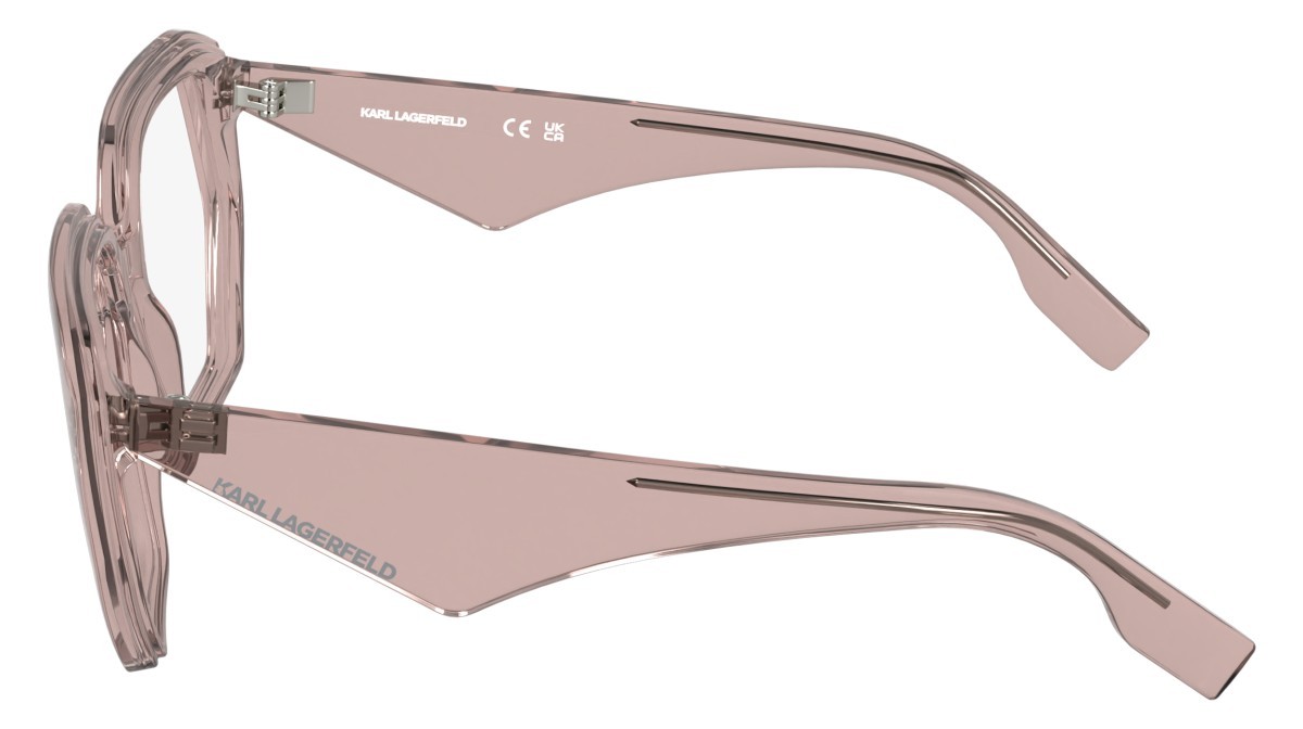 Eyeglasses Karl Lagerfeld KL6213 (610) color rose shape rectangle 