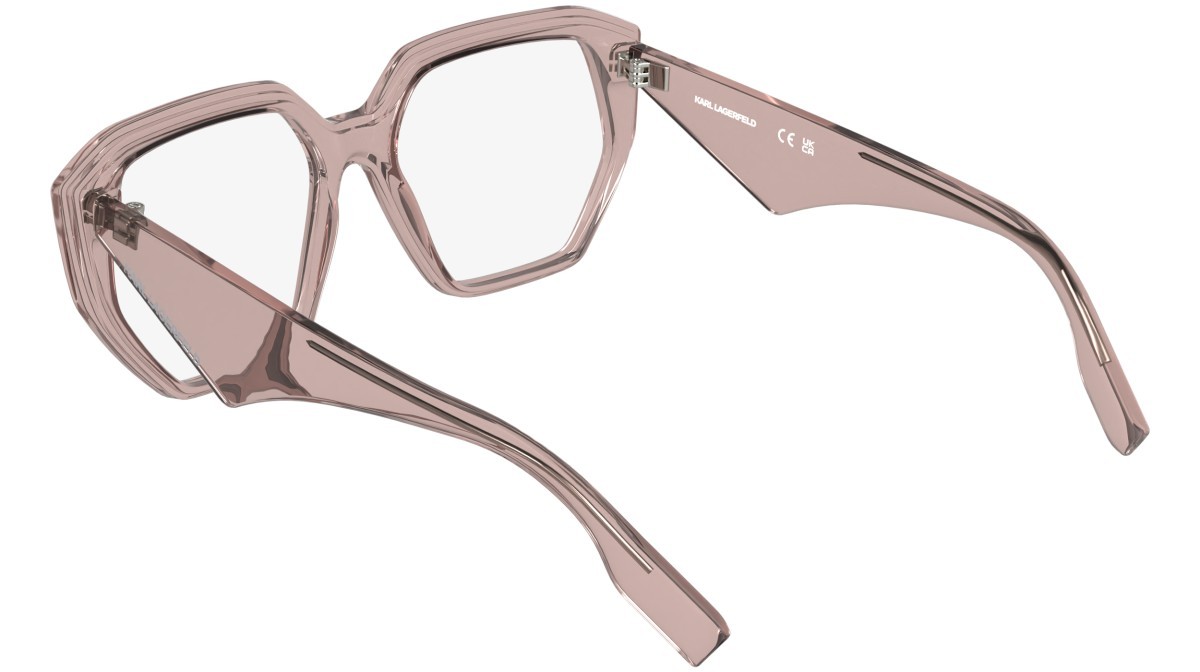Eyeglasses Karl Lagerfeld KL6213 (610) color rose shape rectangle 