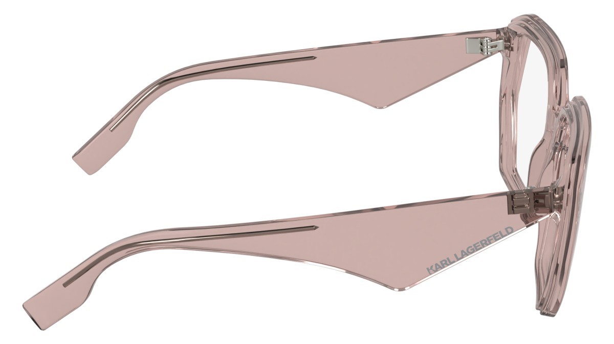 Eyeglasses Karl Lagerfeld KL6213 (610) color rose shape rectangle 