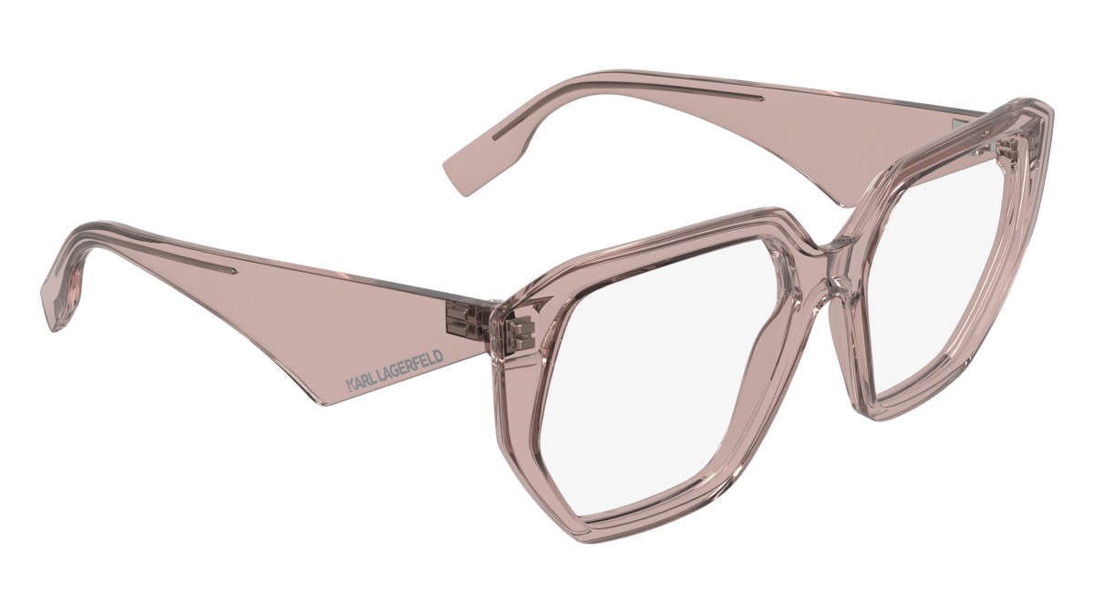 Eyeglasses Karl Lagerfeld KL6213 (610) color rose shape rectangle 