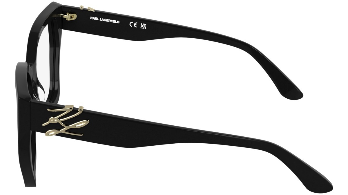 Occhiali da vista Karl Lagerfeld KL6214 (001) colore black forma rettangolare 