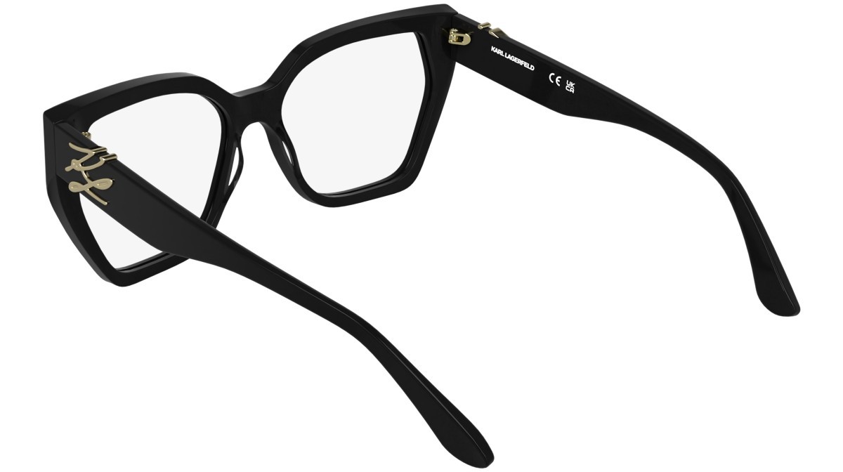Occhiali da vista Karl Lagerfeld KL6214 (001) colore black forma rettangolare 