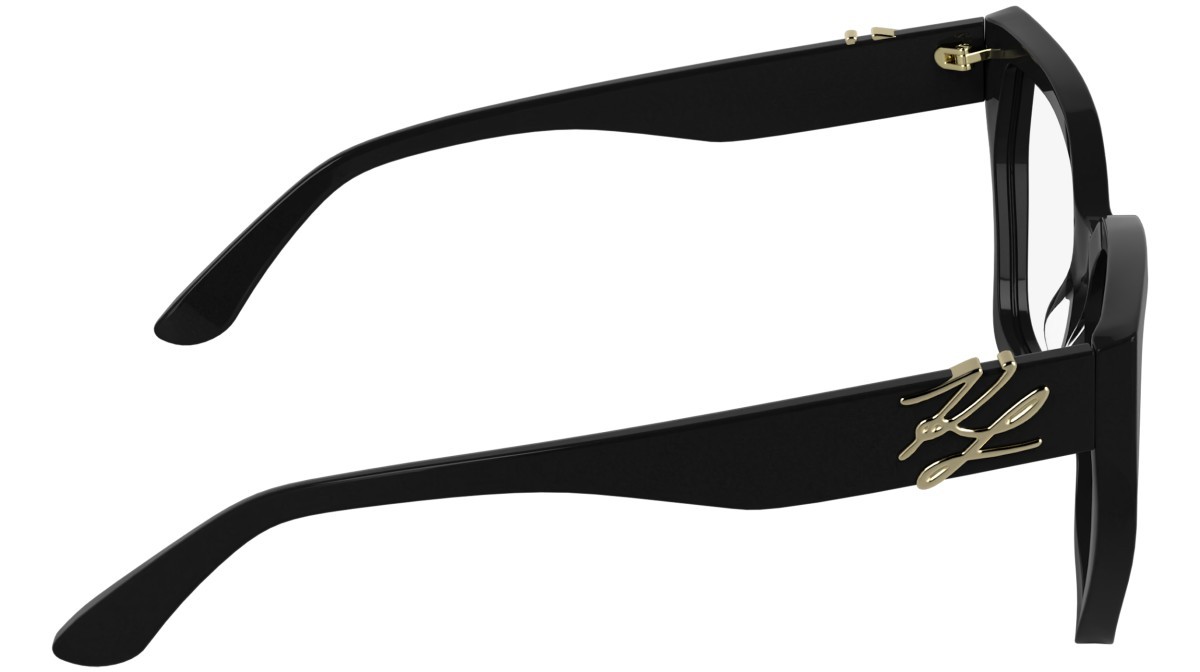Occhiali da vista Karl Lagerfeld KL6214 (001) colore black forma rettangolare 