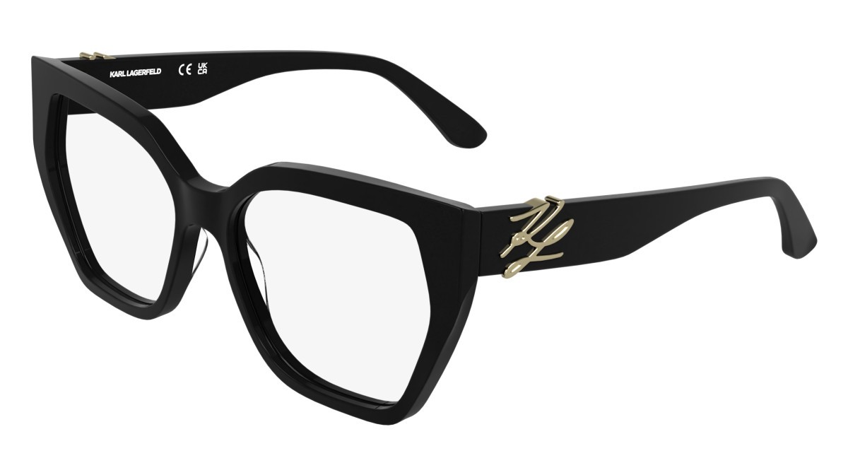 Occhiali da vista Karl Lagerfeld KL6214 (001) colore black forma rettangolare 