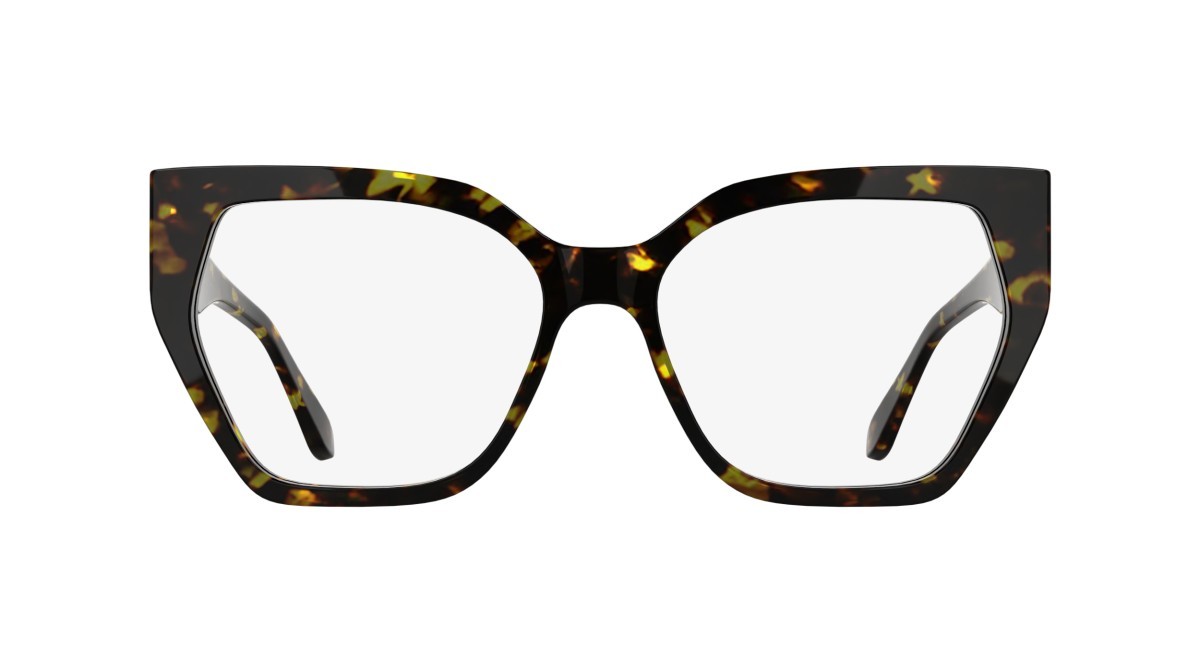 Occhiali da vista Karl Lagerfeld KL6214 (242) colore dark tortoise forma rettangolare 