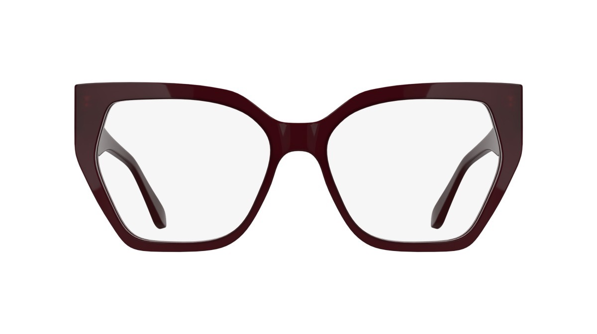 Occhiali da vista Karl Lagerfeld KL6214 (600) colore red forma rettangolare 