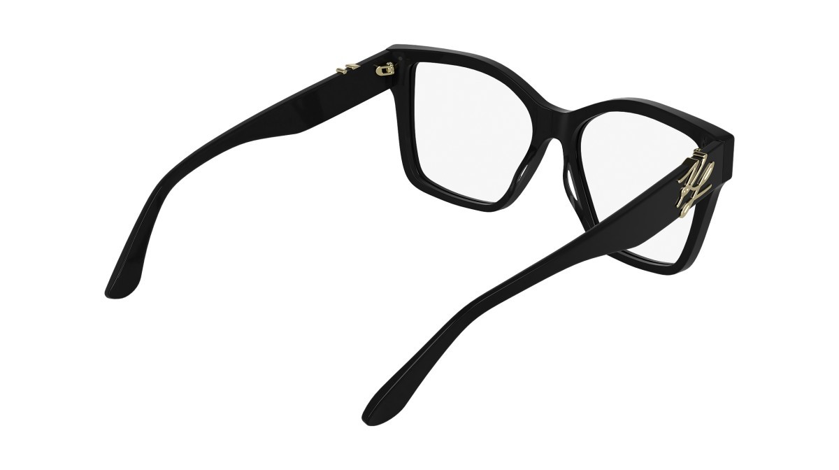 Occhiali da vista Karl Lagerfeld KL6215 (001) colore black forma rettangolare 