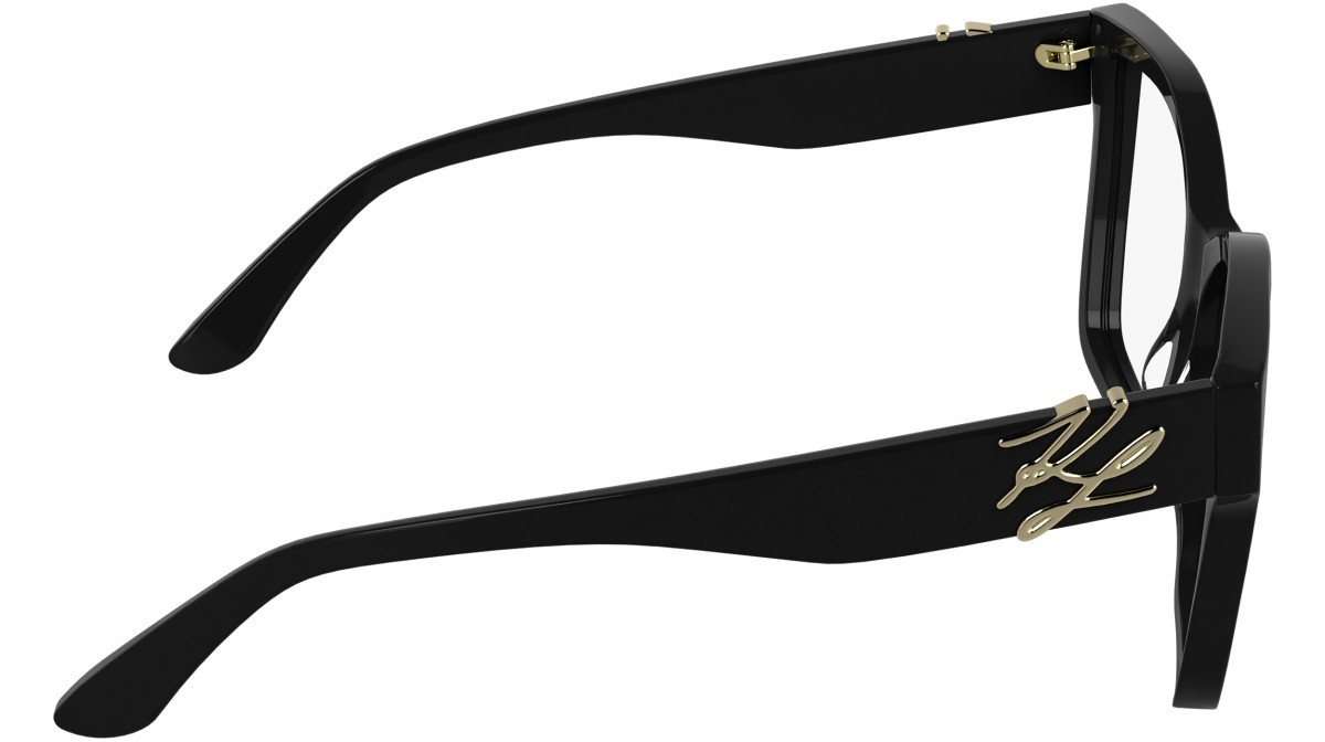 Occhiali da vista Karl Lagerfeld KL6215 (001) colore black forma rettangolare 