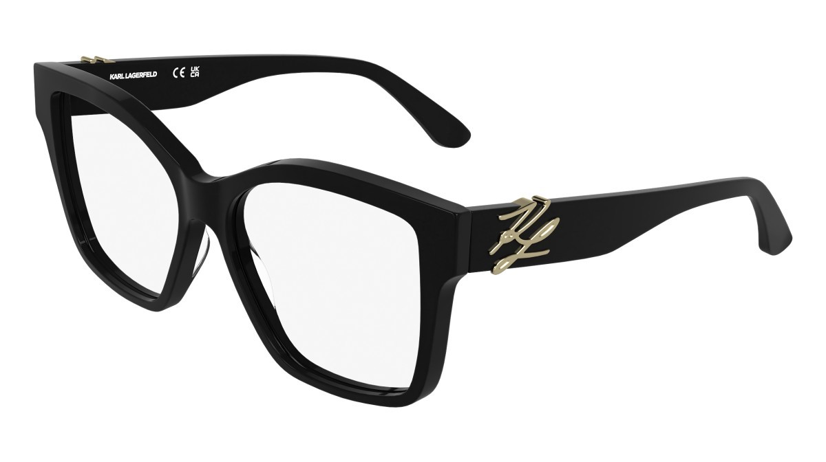 Occhiali da vista Karl Lagerfeld KL6215 (001) colore black forma rettangolare 