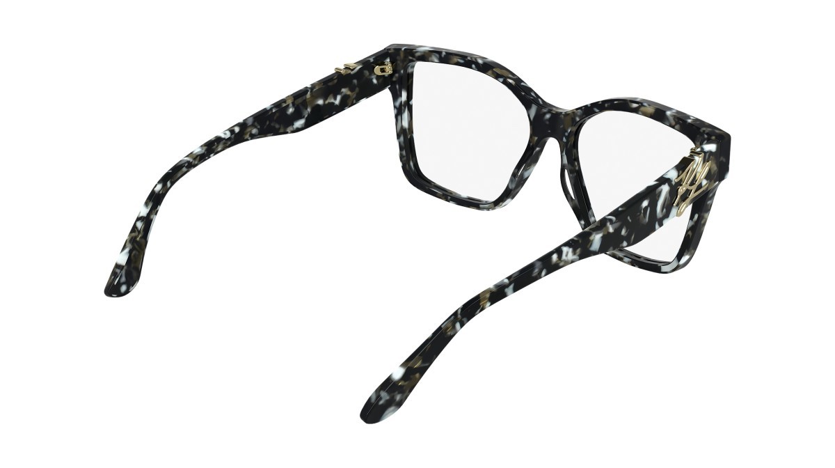Eyeglasses Karl Lagerfeld KL6215 (016) color marble black shape rectangle 