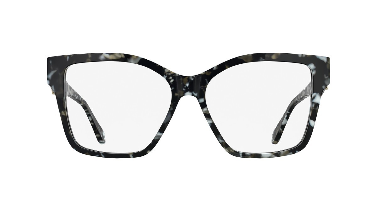 Eyeglasses Karl Lagerfeld KL6215 (016) color marble black shape rectangle 