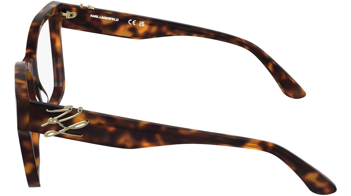 Occhiali da vista Karl Lagerfeld KL6215 (240) colore tortoise forma rettangolare 