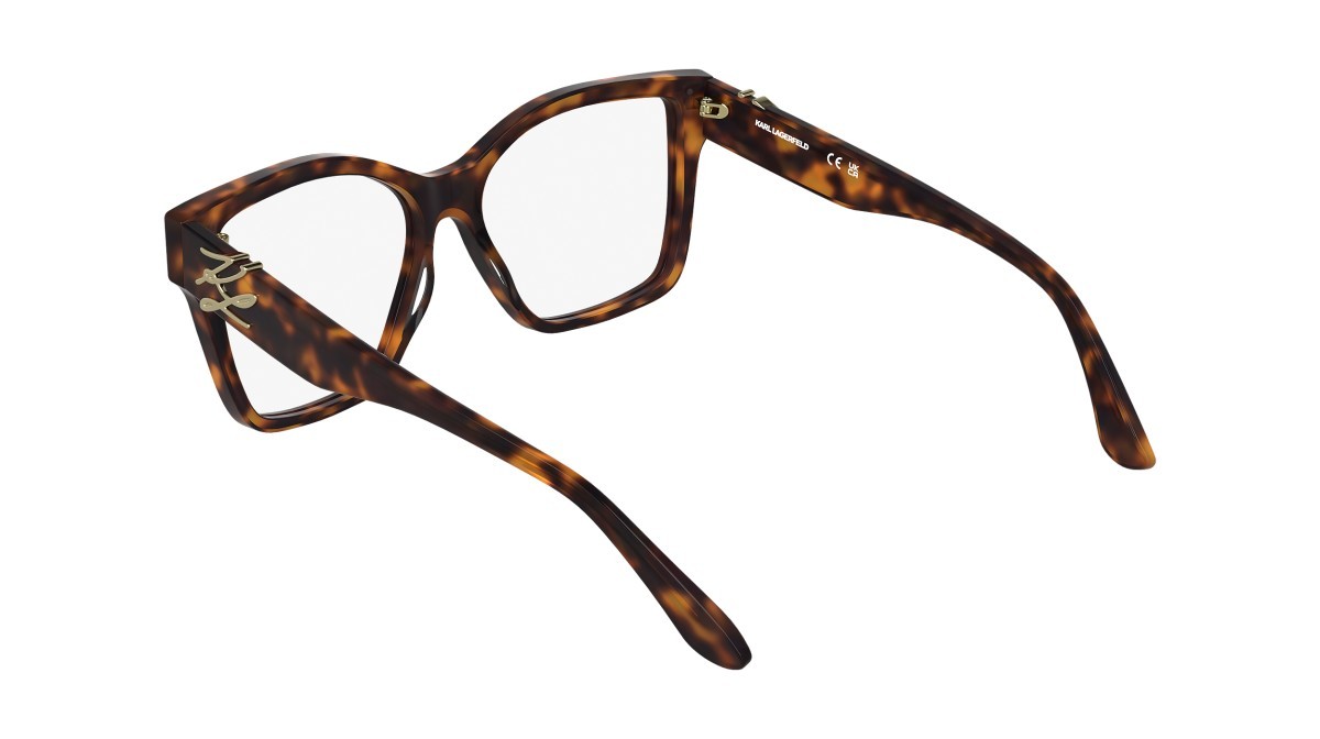 Occhiali da vista Karl Lagerfeld KL6215 (240) colore tortoise forma rettangolare 