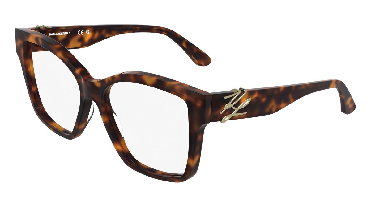Occhiali da vista Karl Lagerfeld KL6215 (240) colore tortoise forma rettangolare 