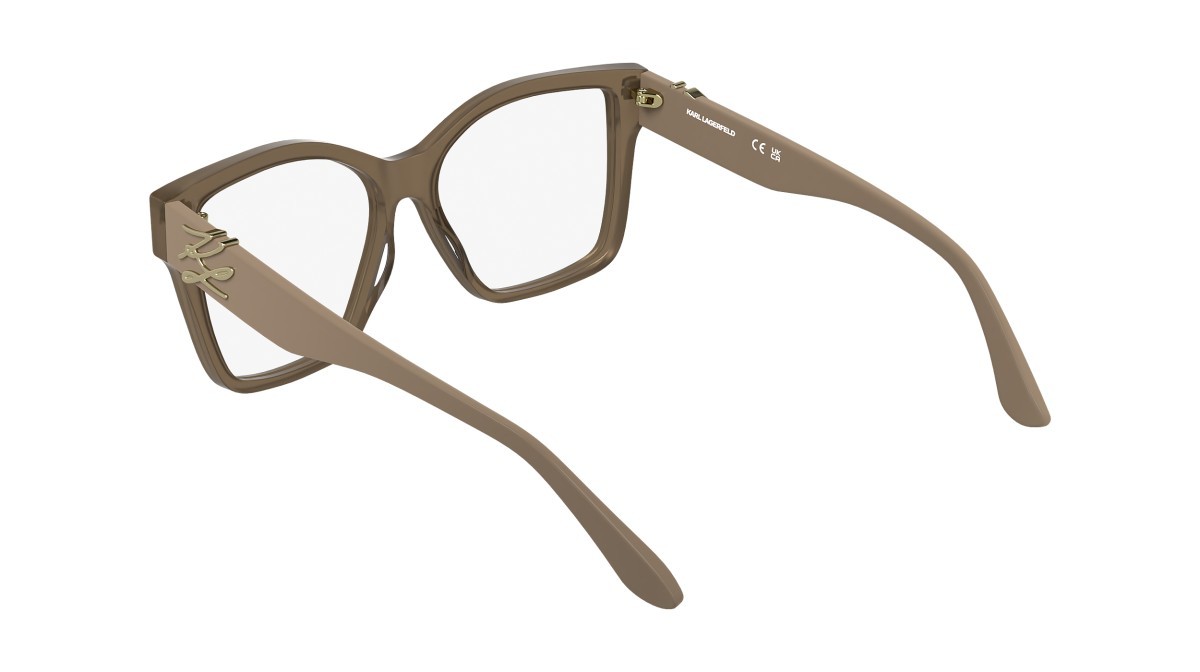 Eyeglasses Karl Lagerfeld KL6215 (272) color nude shape rectangle 