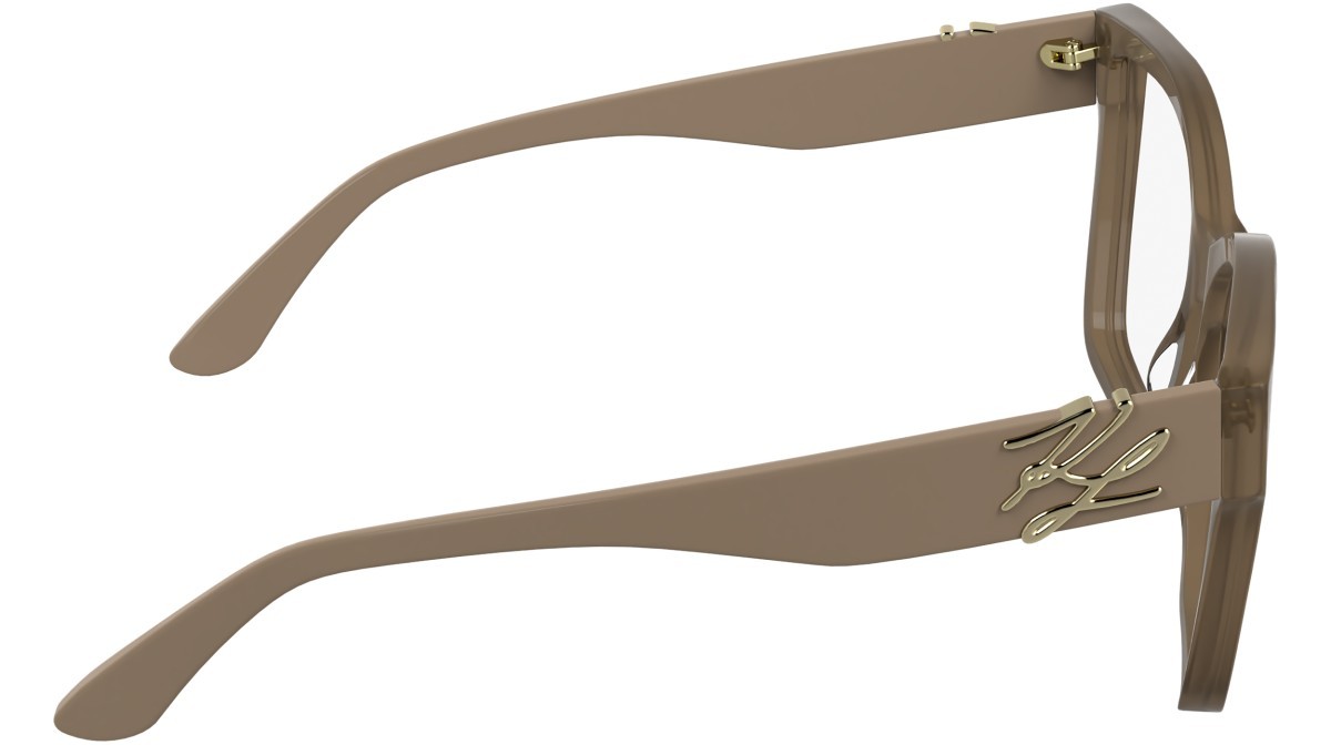 Eyeglasses Karl Lagerfeld KL6215 (272) color nude shape rectangle 