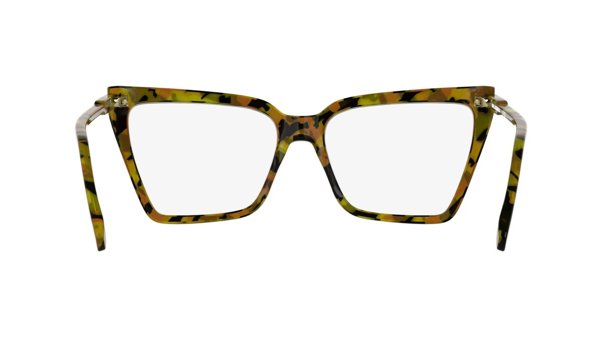 Occhiali da vista Karl Lagerfeld KL6216 (212) colore striped brown forma rettangolare 