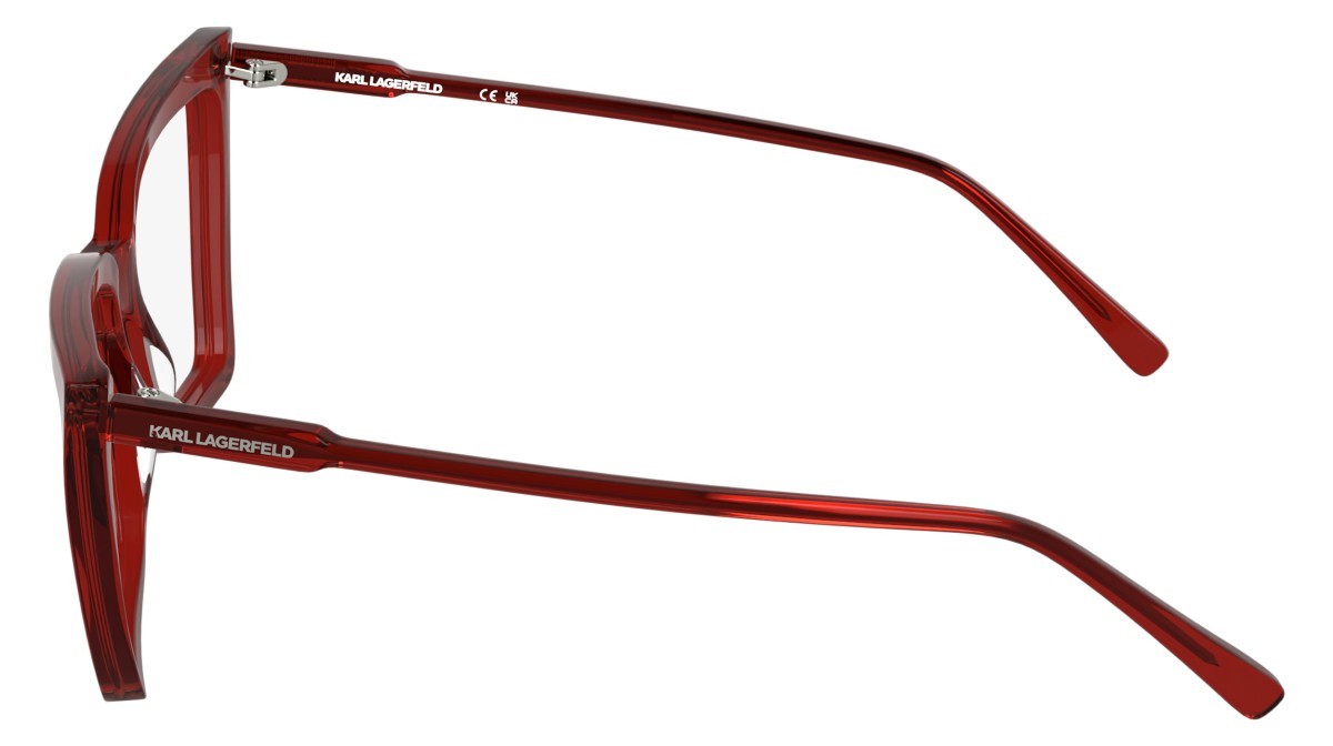 Eyeglasses Karl Lagerfeld KL6216 (600) color red shape rectangle 