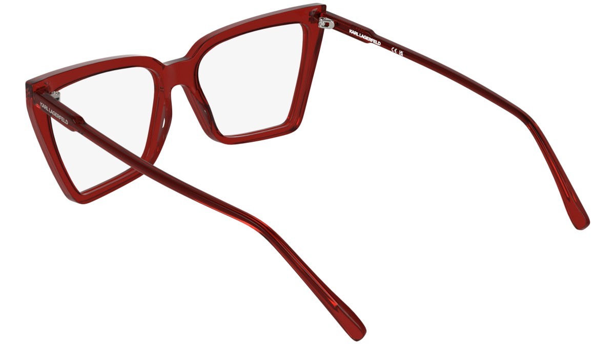 Eyeglasses Karl Lagerfeld KL6216 (600) color red shape rectangle 