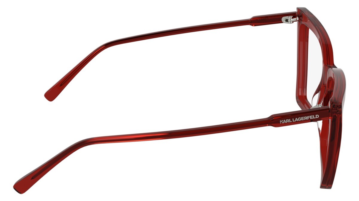 Eyeglasses Karl Lagerfeld KL6216 (600) color red shape rectangle 