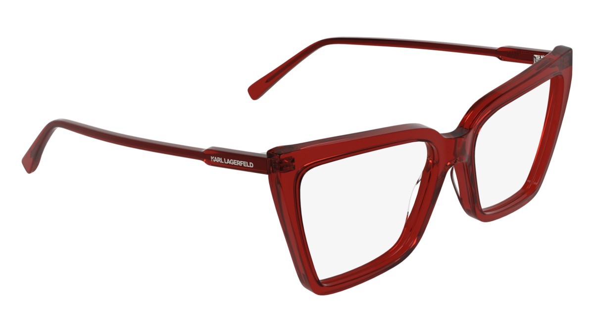 Eyeglasses Karl Lagerfeld KL6216 (600) color red shape rectangle 