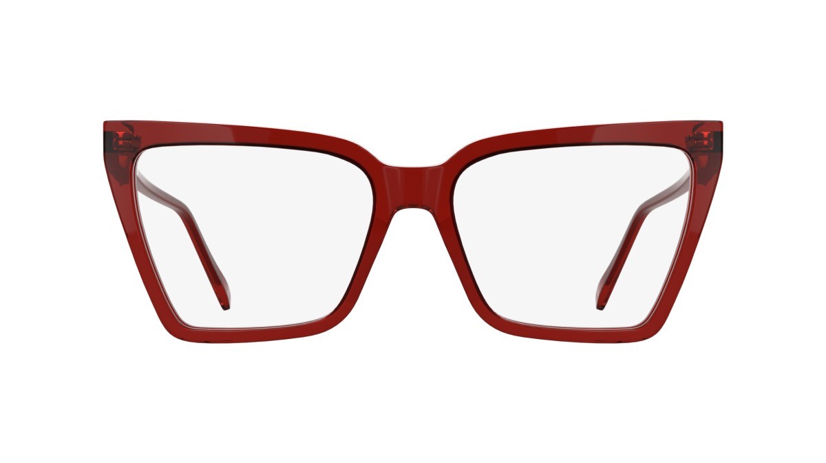 Eyeglasses Karl Lagerfeld KL6216 (600) color red shape rectangle 