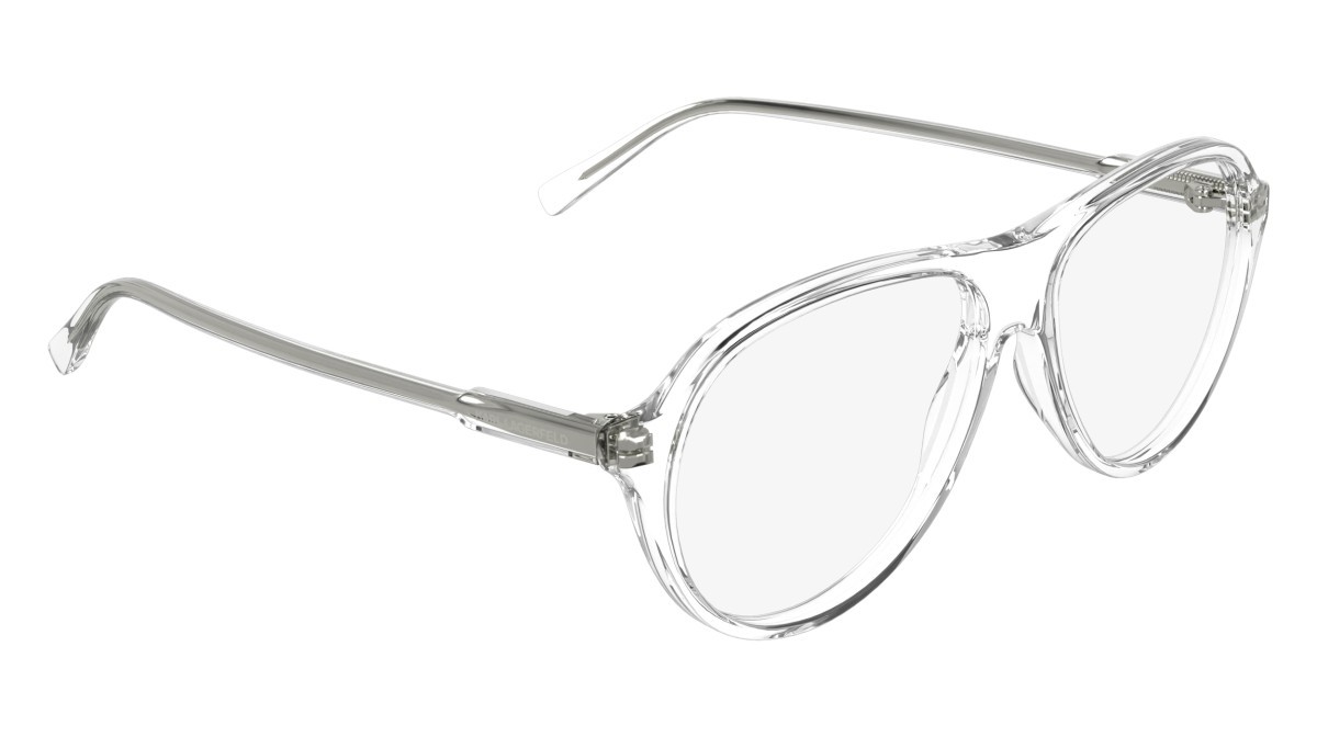 Occhiali da vista Karl Lagerfeld KL6217 (000) colore crystal clear forma aviator 