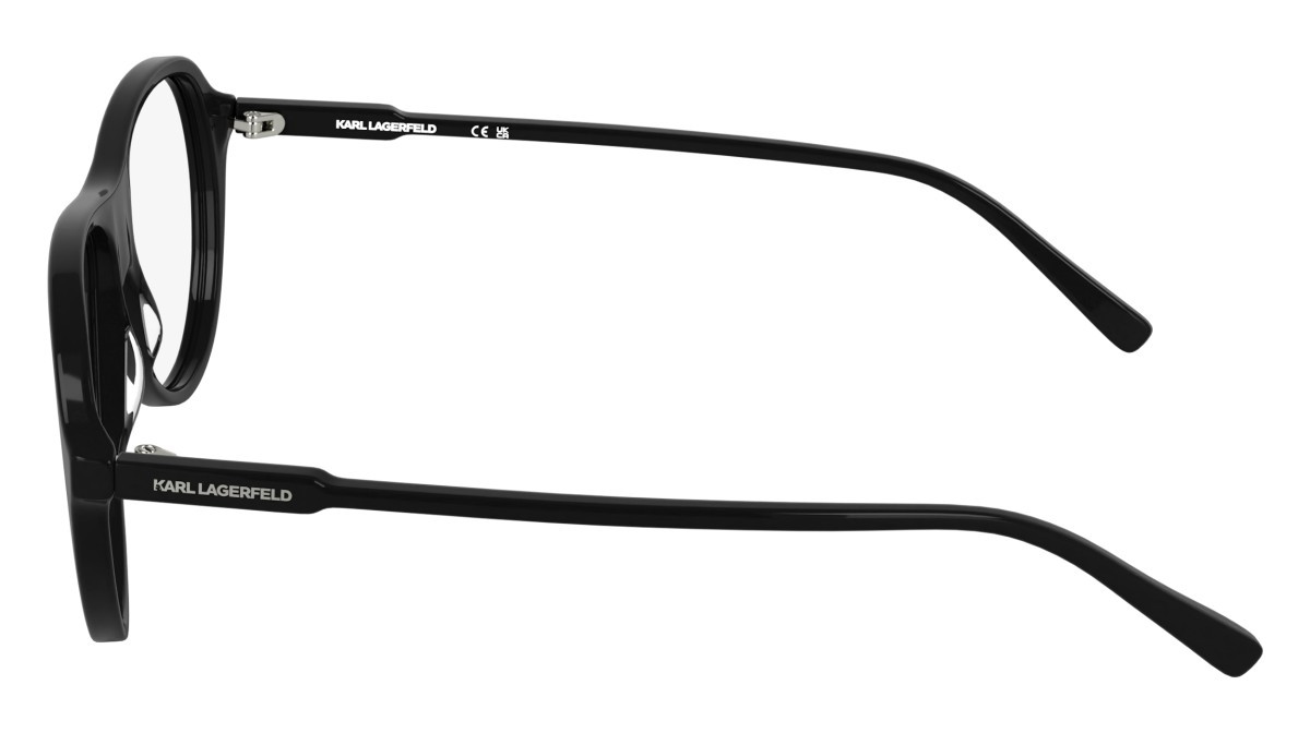 Occhiali da vista Karl Lagerfeld KL6217 (001) colore black forma aviator 