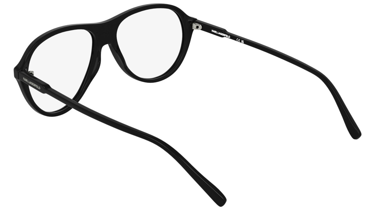 Occhiali da vista Karl Lagerfeld KL6217 (001) colore black forma aviator 