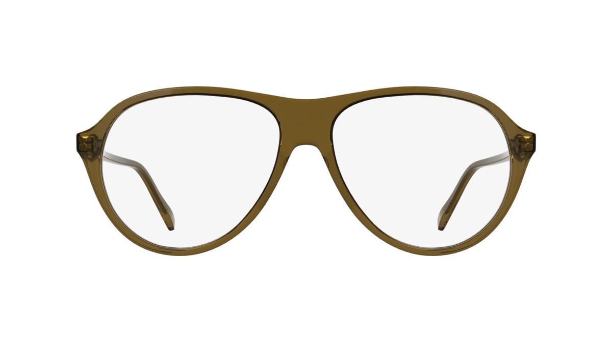 Occhiali da vista Karl Lagerfeld KL6217 (210) colore light brown forma aviator 