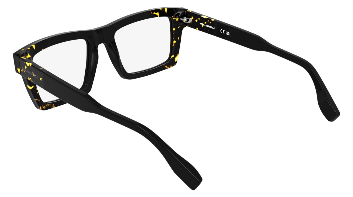 Occhiali da vista Karl Lagerfeld KL6218 (017) colore black/tortoise forma rettangolare 
