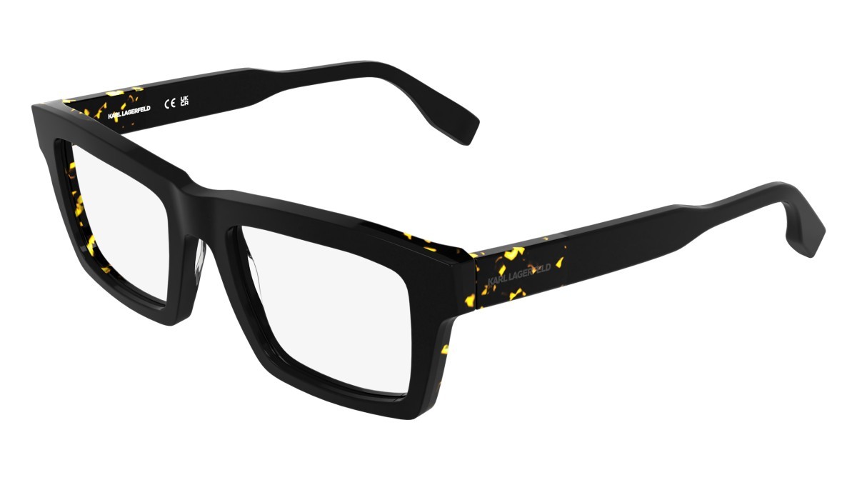 Occhiali da vista Karl Lagerfeld KL6218 (017) colore black/tortoise forma rettangolare 