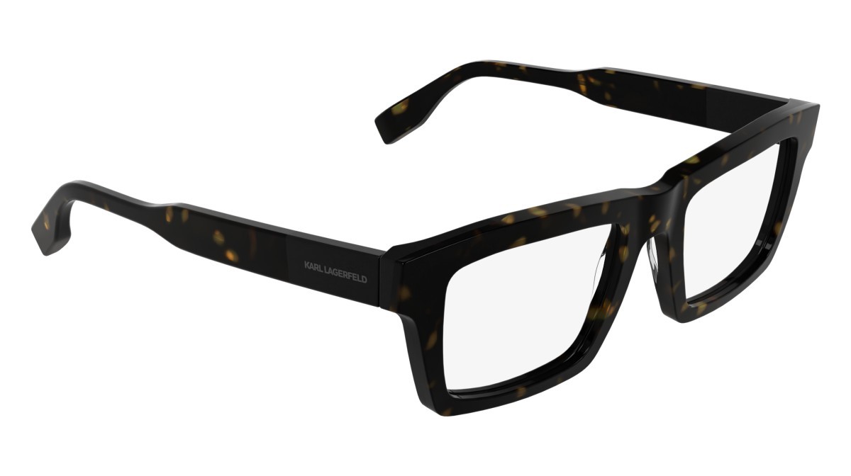 Occhiali da vista Karl Lagerfeld KL6218 (246) colore dark tortoise/black forma rettangolare 