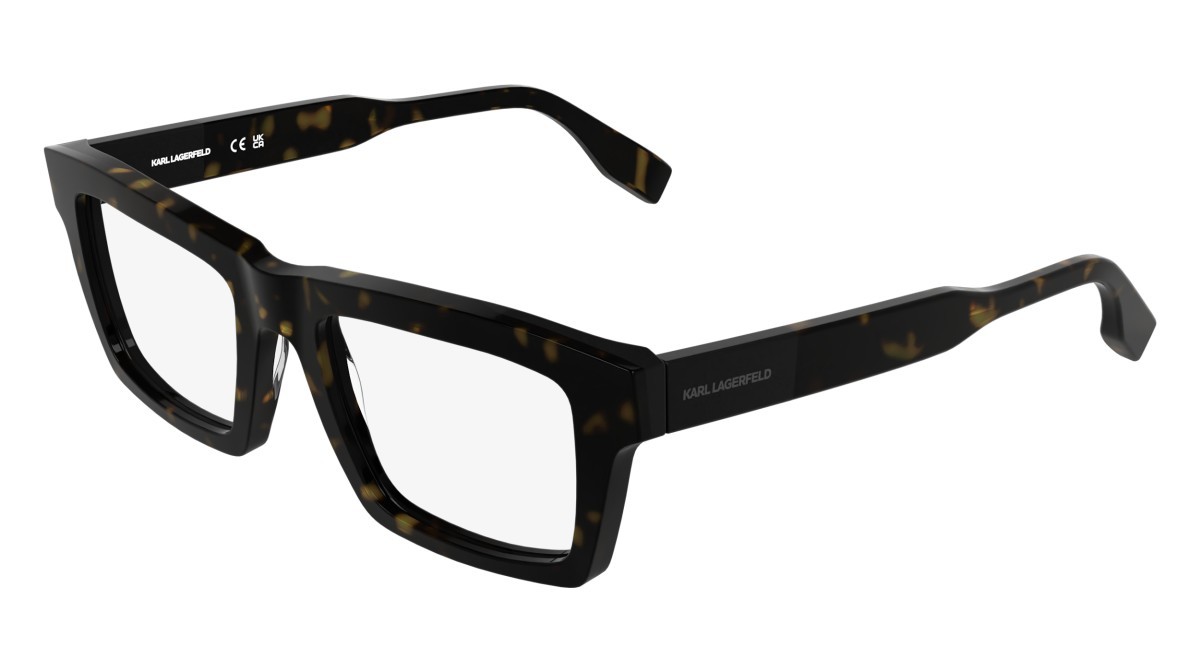 Occhiali da vista Karl Lagerfeld KL6218 (246) colore dark tortoise/black forma rettangolare 