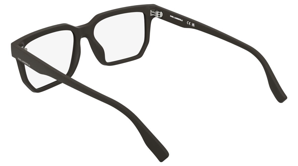 Occhiali da vista Karl Lagerfeld KL6219 (201) colore matte brown forma rettangolare 